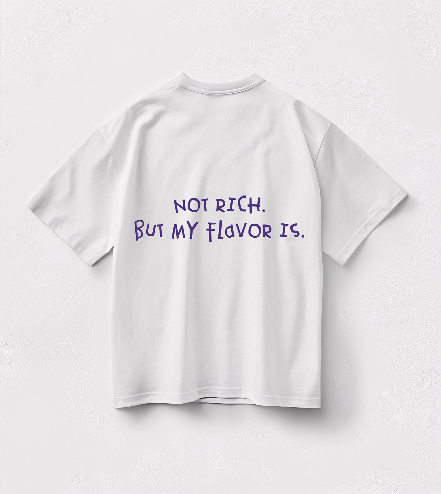 Not Rich. Heavy shirt